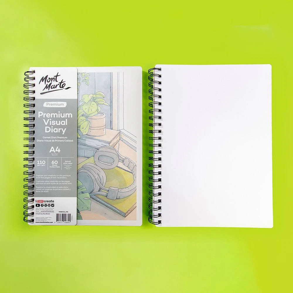 Mont Marte Visual Diary Premium Notebook - Image 4