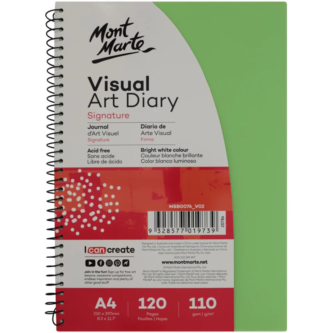 Mont Marte Visual Art Diary Signature Notebook - Image 4