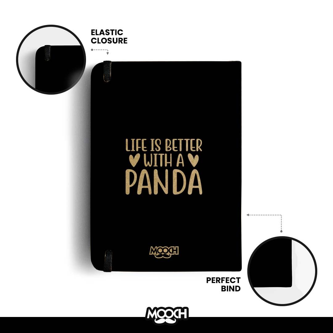 Mooch Seeking Panda Notebook-A6