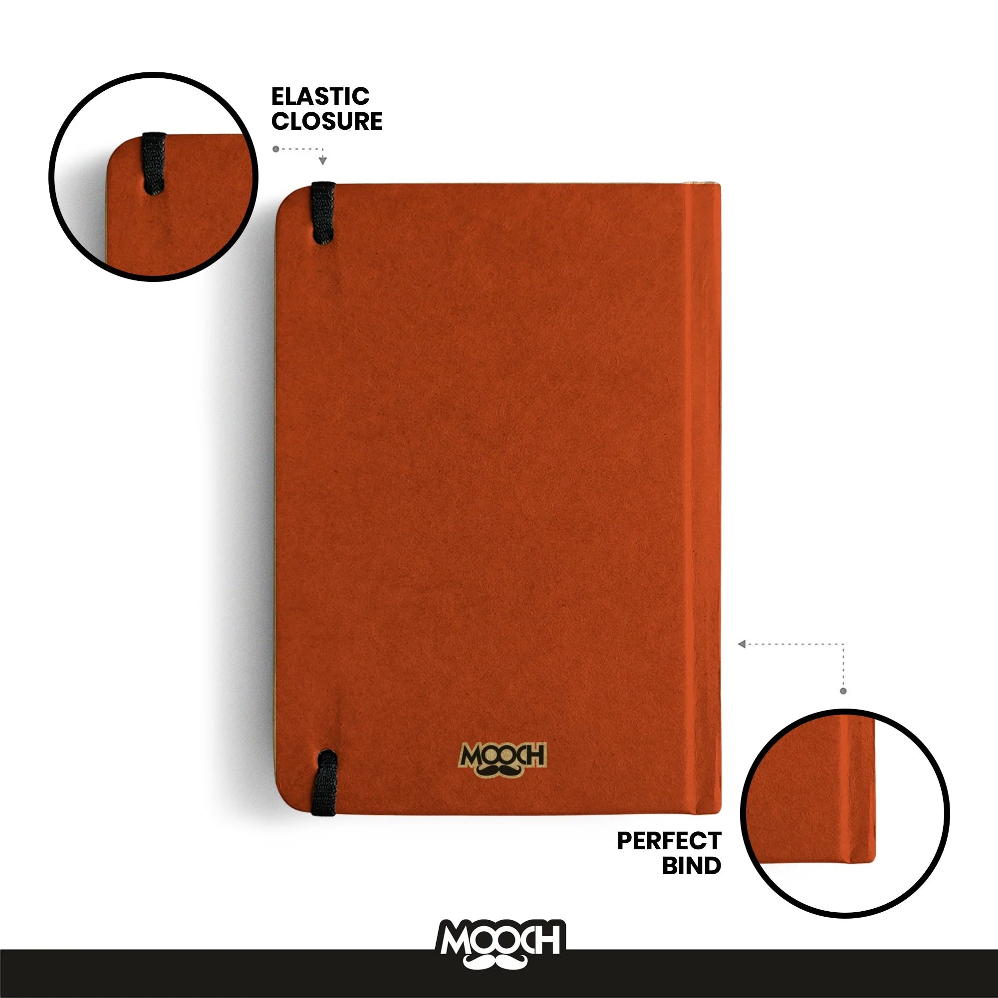 Mooch Diary Handcrafted  For Your Stories -A5 (khaki Paper) - Image 11