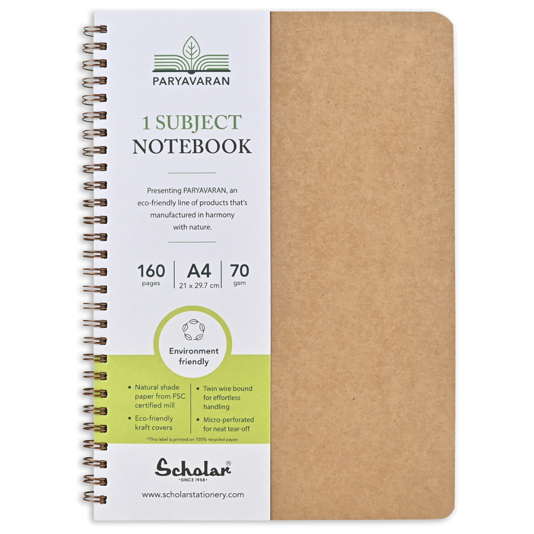 Scholar Paryavaran One Subject Ruled Notebook