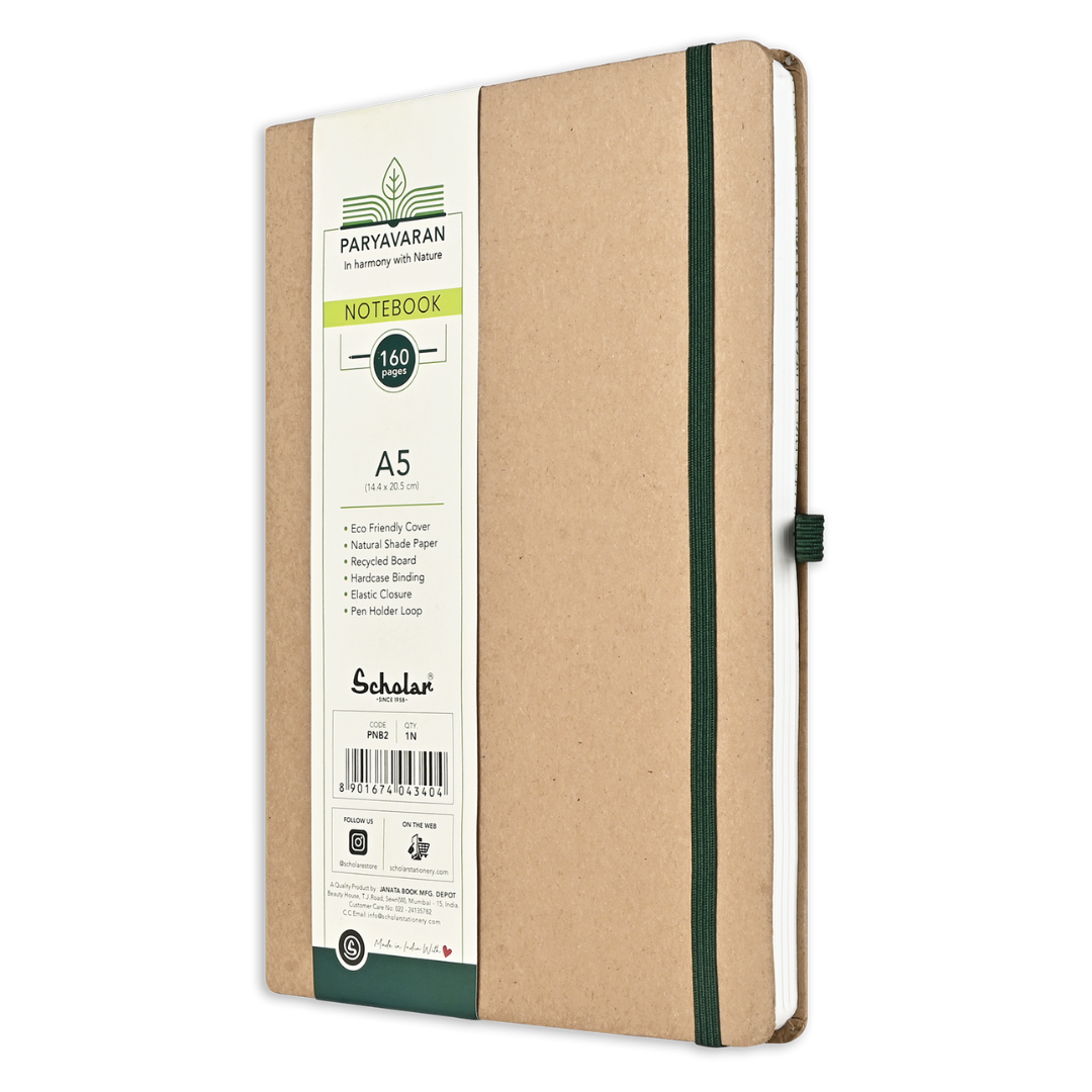 Scholar Paryavaran A5 Ruled Notebook - Image 2