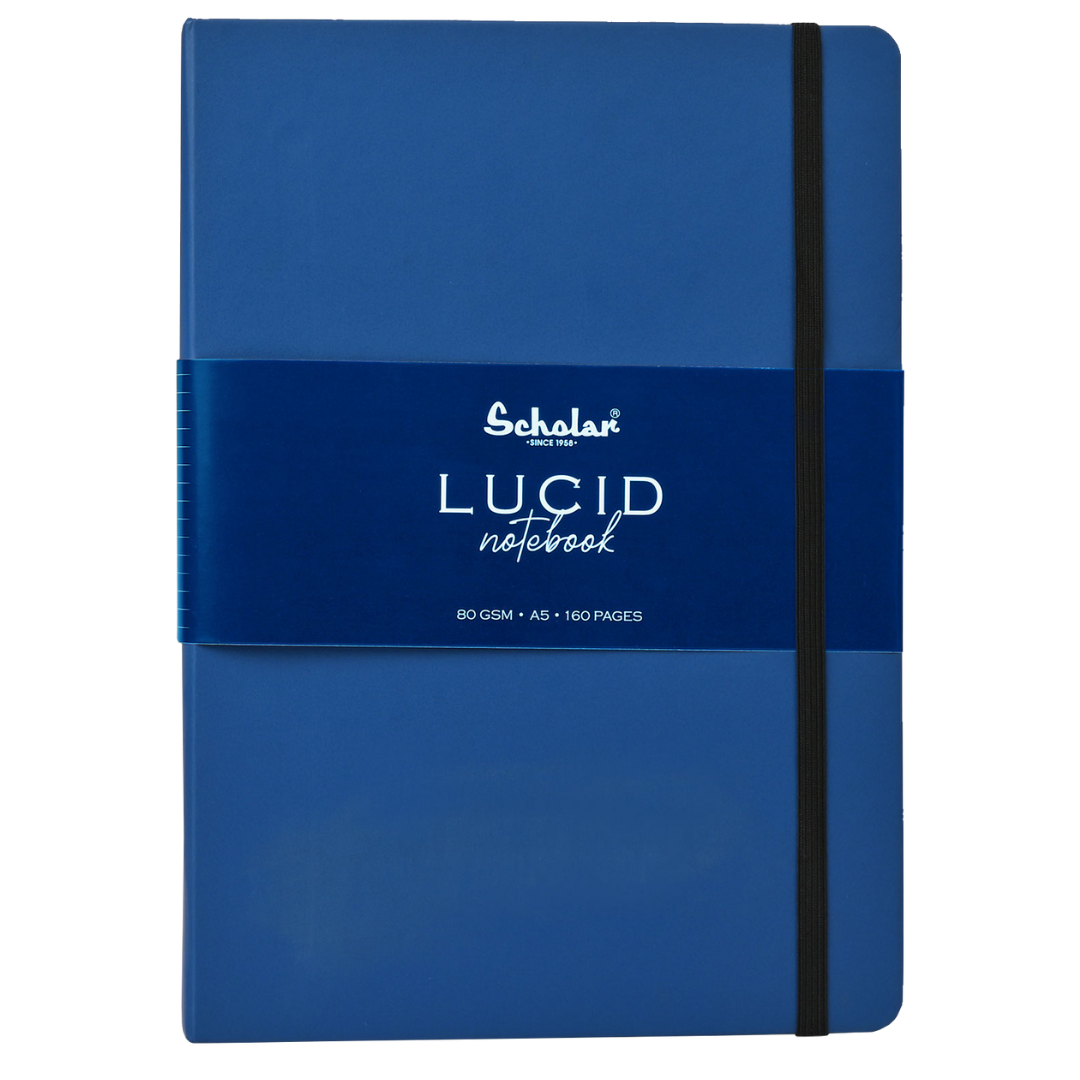 Scholar Lucid A5 Ruled Notebook