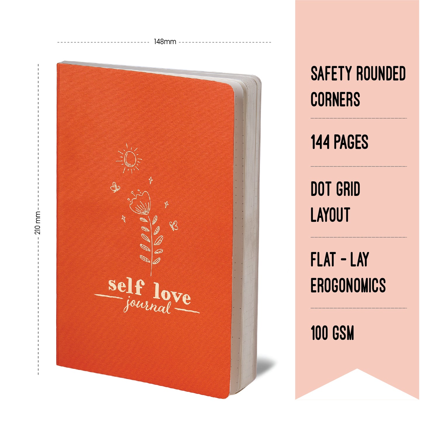 Self Love Journal: Dot Grid Notebook - Image 2