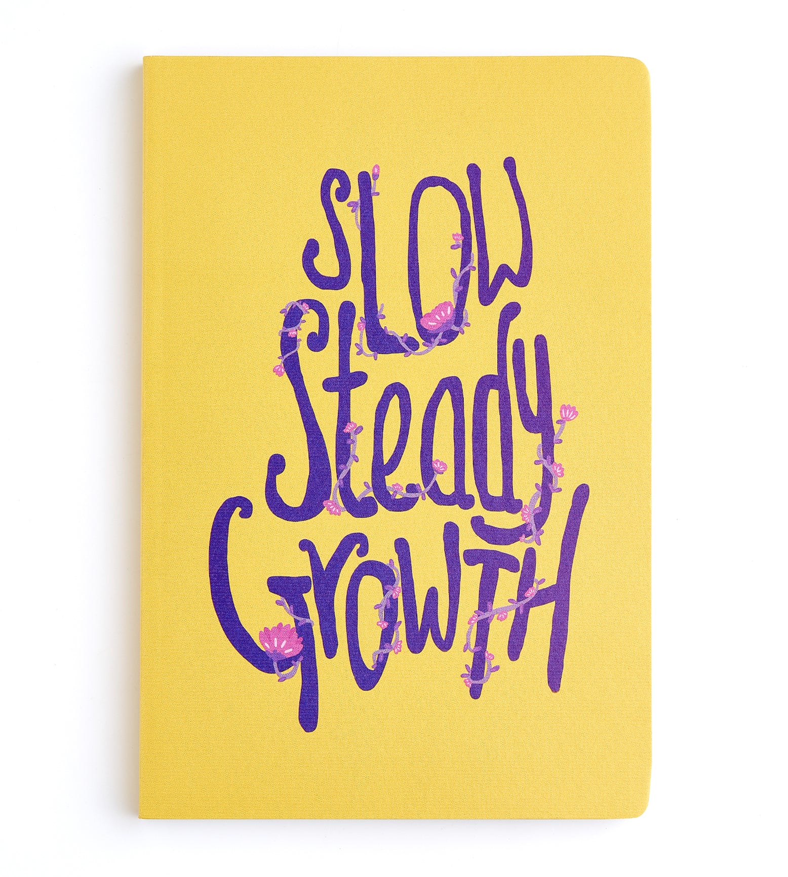 Slow Steady Growth: Plain Notebook