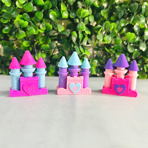 Castle Erasers ( Set of 3)