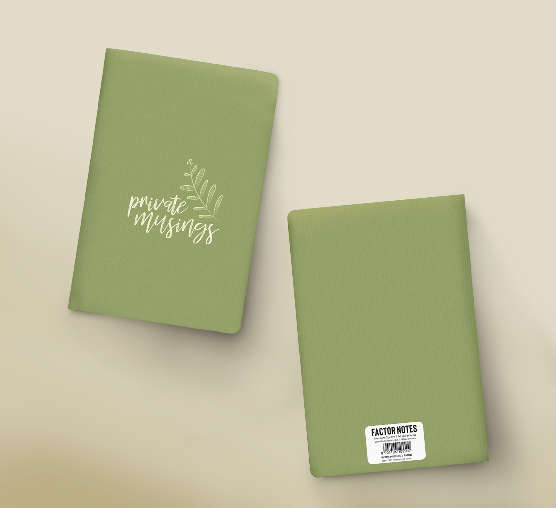 Private Musings: Dot Grid Notebook - Image 2